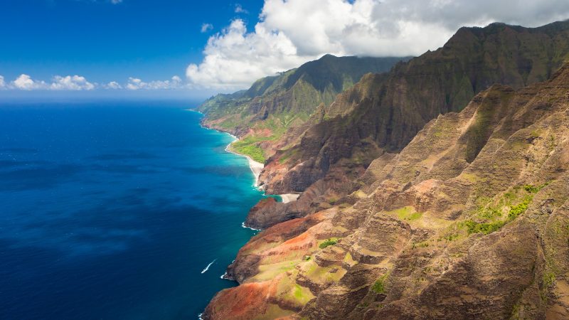 Tropische Küste auf Hawaii