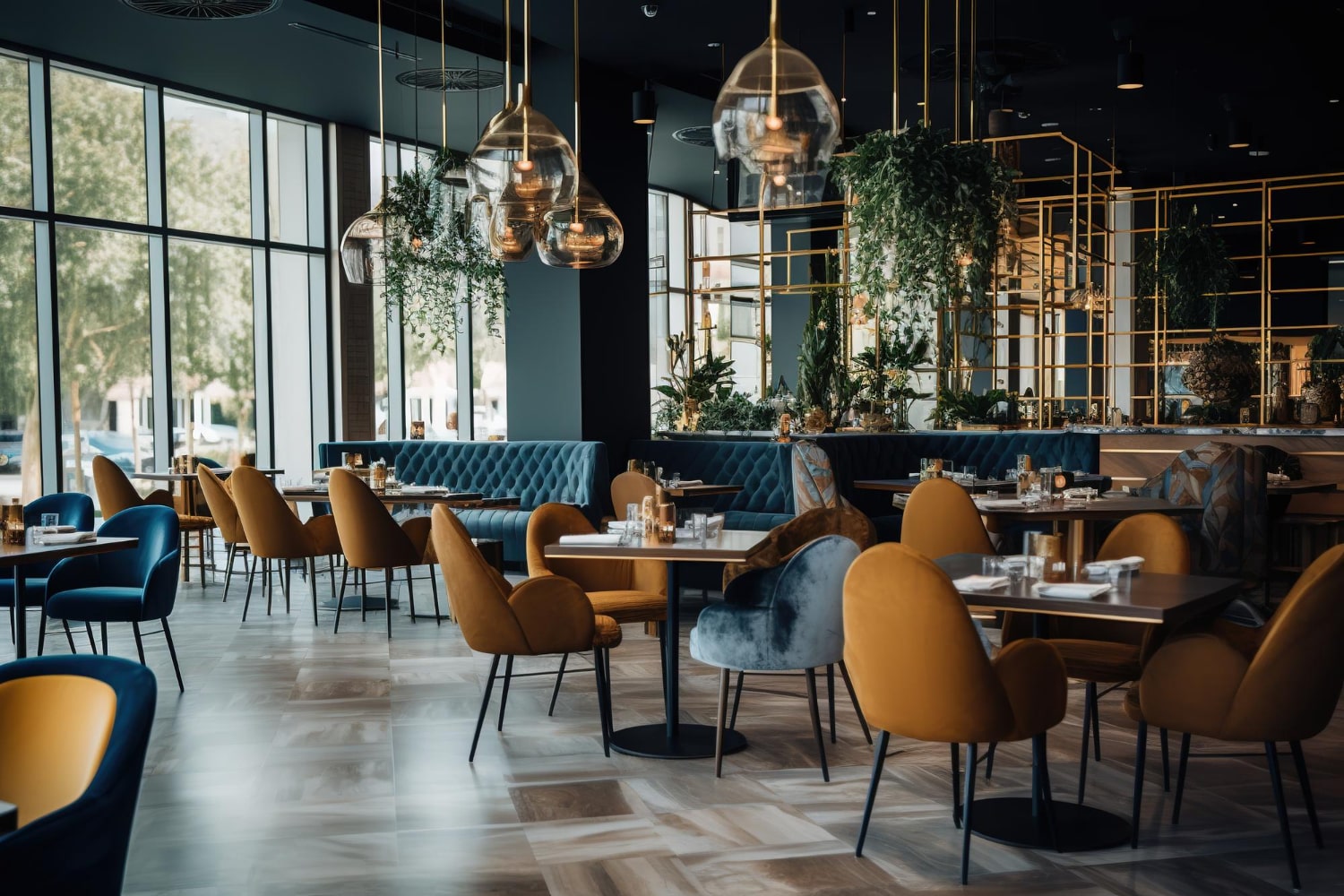 vegan-food-freiburg-vegan-lifestyle-restaurant-tables-lamps-windows